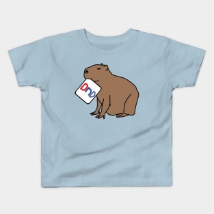 DND Capybara say Do not Disturb I am Gaming Kids T-Shirt